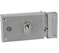 Vachette - Serrure de securite a poser en applique horizontale a cylindre de serrure- - Réf..7417 - Main.D - Axe mm.60 -