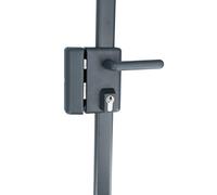Vachette Serrure en applique multipoints verticale à poignée, MULTIBLINDE série 8800, Tirant Droite, Certifiée A2P, Haute sécurité, 3 points de fermeture, 4 clés VIP+ brevetées incluses, Gris