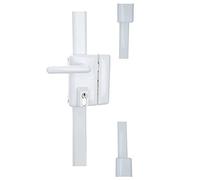 Vachette Serrure en applique multipoints verticale à poignée, MULTIBLINDE série 8800, Tirant Droite, Certifiée A2P, Haute sécurité, 3 points de fermeture, 4 clés VIP+ brevetées incluses, Blanc