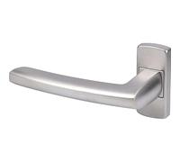 Vachette Set de Poignée de Fenêtre sur Bloc Platine SCULT - Indexage à 90° - Entraxe 43mm - Fixation Invisible Vis Comprises - Matériau Zamak Résistant - Garantie 10 Ans - Finition Chrome Velours