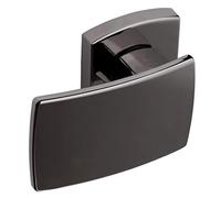 Vachette Set de Poignée de Porte sur Rosace MUZE - Version Clé I pour Porte Palière - Pose Facile - en Zamak - Vis Extérieures Invisibles - Chrome Velours - Garantie 10 Ans