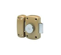VACHETTE verrou bouton bronze 110 mm - cylindre 40 mm