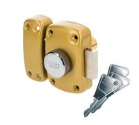 Serrure Vachette Cyclope 67600VRX-40/SC Bouton Pêne Cylindre L 40 mm D 23 mm bronze