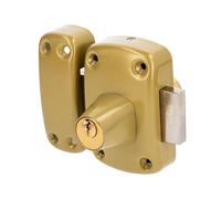 Vachette Verrou de porte Cylindre Double CYCLOP - Ouverture xtérieur et intérieur - Cylindre ø 23 mm, Longueur 40 mm, 5 goupilles - 67603-40/SC - Anti crochetage - 3 clés