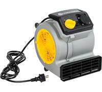 Vacmaster AM1202 Air Mover - Ventilateur de sol 124 W, 3 vitesses, débit d'air 245 L/s, inclinaison réglable, connexion en série jusqu'à 12 appareils, pour séchage, refroidissement et ventilation