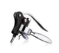 Vacu Vin Tire-bouchon automatique 66514606, horizontal en acier inoxydable, noir et argent, unique