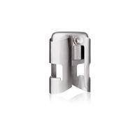 Vacu Vin Bouchon à Champagne Acier Inox - Garde les Bulles & la Fraîcheur - Étanchéité Hermétique - Antifuite - Design Élégant et Durable - Compatible Bouteilles de Vin Mousseux