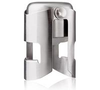Vacu Vin Bouchon à Champagne Acier Inox - Garde les Bulles & la Fraîcheur - Étanchéité Hermétique - Antifuite - Design Élégant et Durable - Compatible Bouteilles de Vin Mousseux