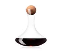 Vacu Vin Décanteur de vin | Carafe en verre Crystall + bouchon en liège