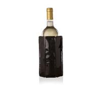 Vacu Vin Manchon refroidisseur de vin - Platine - Refroidisseur de bouteille de vin actif flexible - Manchon de poche de glace réutilisable - Élégant et portable - Convient aux bouteilles de 750 ml