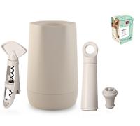 Vacu Vin Set Vin Host 4 Pièces Couleur Sable Ouvre-Bouteille