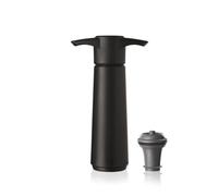 Vacu Vin Wine Saver Pump with 2 x Vacuum Bottle Stopper Noir