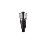 Vacuvin 6504606 Lot de 2 Bouchons & Serveurs Anti-Gouttes, Plastique, Noir, 3,2 x 8 x 15,6 cm