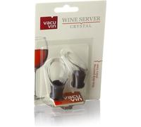 Lot de 2 verseurs anti-goutte Noir - Wine Server Crystal