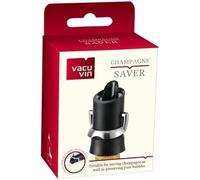 Vacu Vin Bouchon à champagne 18804606 – Verseur & garde-bulles – Noir