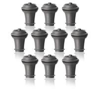 VacuVin Lot de 10 bouchons gris