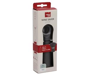 Vacuvin pompe sauvetage vin-couleur graphite