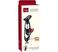 Vacu Vin 68814 Tire-Bouchon avec Étui Noir Twister