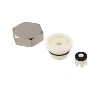 VACVBKX1B Kit de réparation de disjoncteur pour vanne anti-siphon | Comprend un capuchon en laiton, un corps en plastique, un piston, un joint torique et un joint de piston pour correspondre