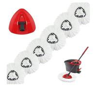 Vadrouilles rechange Vileda - XVX - Lot de 6 pour Turbo EasyWring Clean compatible
