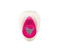 Vaessen Creative 21436-046 Perforatrice à levier chat Plastique/Métal Pourpre 6,5 x 4,5 x 4,4 cm