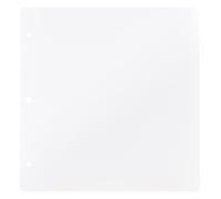 Vaessen Creative 3 Feuilles Magnétiques Blanches pour Organiser et Stocker Plaques d’embossage, Matrices de Découpe, Ornements et Autres Fournitures Créatifs