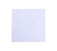 Vaessen Creative Florence Enveloppes, Carré Grand, Blanc, pour Cartes, Ensemble de 25, Cartes Assorties Disponibles