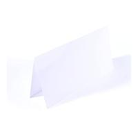 Vaessen Creative Florence Grandes Cartes Rectangulaires, Ensemble de 25, Blanc, Enveloppes Assorties Disponibles