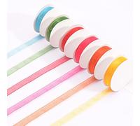Vaessen Creative Organza Lot de 6 couleurs 6 mm x 2 m Été