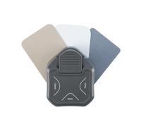 Vaessen Creative Perforatrice d'Angle 3 en 1 de 4, 7 et 10 mm - Arrondisseur de Coins, Perforateur et Scrapbooking Matériel pour Papier Dessin, Bullet Journaling et Cartes - Gris Foncé (Graphite)