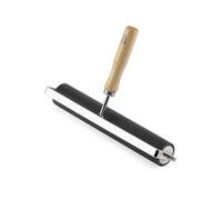 Vaessen Creative Rouleau Encreur en Caoutchouc Bois 21,5 cm - Rouleau Brayer en Caoutchouc pour Encre, Peinture, Tamponnage, Pochoirs, Scrapbooking et Mixed Media