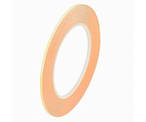 Vaessen Creative Ruban adhésif double face extra fort de qualité supérieure - 3 mm x 25 m - Transparent, sans acide et résistant à la chaleur - Pour scrapbooking, décoration de cartes et photos