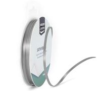 Vaessen Creative Ruban de satin double, Argent, 1 spool of 3 mm x 10 m ribbon
