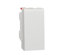 Schneider Electric - Unica - va-et-vient lum témoin - 10A - connex rapide - 1 mod - Blanc - méca seul - NU310318S