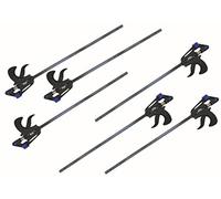 Vago-Tools Lot de 6 Serre-Joints à Serrage Rapide 900 mm Noir