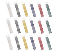 Vaguelly 18 Boîtes Recharges pour Crayon de Charpentier 2,8mm Graphite