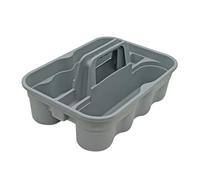 Vaguelly 1pièce Boîte de Rangement Plastique Portable à Compartiments pour Outils et Objets Divers Boîte de Tri Résistante avec Poignée Rangement Pratique pour Maison et Extérieur