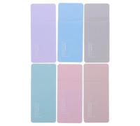 Vaguelly 6 Pièces Ruban Correcteur Grosse Capacité Blanc en Plastique | Applicateur Compact à Tête Supérieure, Bande Large et Structure Rechargeable, pour Élèves et Enseignants
