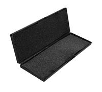 Vaguelly Boîte de Rangement en Plastique Noir pour Pied à Coulisse Numérique, Légère et Solide, pour Travaux Mécaniques et Mesures de Précision en Extérieur