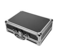 Vaguelly Coffret à Outils en Alliage D'aluminium avec Poignée, Grosse Capacité, Design Multifonctionnel et Serrure de Sécurité pour Usage Extérieur et Transport D'outils