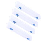 Vaguelly Coffret De Calligraphie Plastique 4 Pièces Compact 13x2.75x1.38 Pouces Résistant Aux Chocs pour Pinceaux De Peinture À l'huile Usage DIY Art par Étudiants