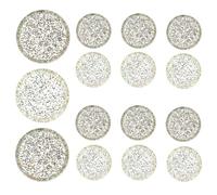 Vaguelly Disques de Reliure en Plastique 35mm, Lot de 30, Trou Arrondi, Surface Lisse, Accessoires pour Classeur et Agenda, Utilisation Pour Maison et Bureau
