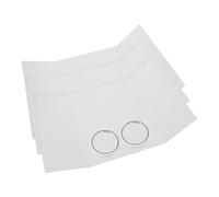 Vaguelly Panneau d'Affichage à 3 Volets en Carton Blanc avec Ruban Adhésif Double-face, Design Pliable pour Expositions, Pack de 1