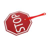 Vaguelly Panneaux Stop Portables Réutilisables pour École Signalisation Manuelle Légère Outil Polyvalent pour Gestion de t Interaction Élèves-professeurs