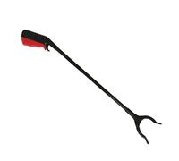 Vaguelly Pince à Déchets Longue 60 Cm en Acier Renforcé Tube en Fer, Outil de Ramassage Léger et Robuste pour Agent D'assainissement, Ramasse-déchets Ergonomique pour Nettoyage Extérieur