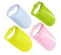 Vaguelly Prolongateur de Robinet Facile à Installer Réglable en Plastique Coins Arrondis Pack de 4 Pièces pour Garçon et Filles pour Laver Mains la Cuisine