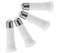 Vaguelly Rallonge de Douille Ampoule E27 à E27 en Métal et Pc, Adaptateur de Prise D'éclairage pour Lampe, 4 Pièces, Cuisine et Boutique