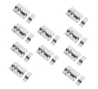 Vaguelly Verrous Coulissants Acier Inoxydable 304 2 Pouces Lot De 10 Verrou De Porte Intérieure Loquet à Pêne Dormant Sécurité Polyvalente Pour Portes Fenêtres Armoires