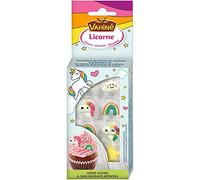 VAHINÉ Assortiment De Decors De Confiserie - Magique et coloré pour sublimer vos pâtisseries ! - Lot De 4