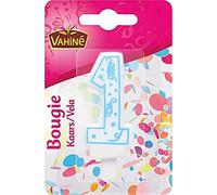 Vahine bougie chiffre adulte n?1